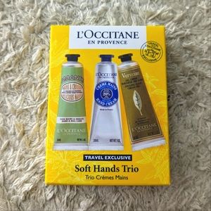 BWNT L'Occitane Soft Hands Trio Gift Pack